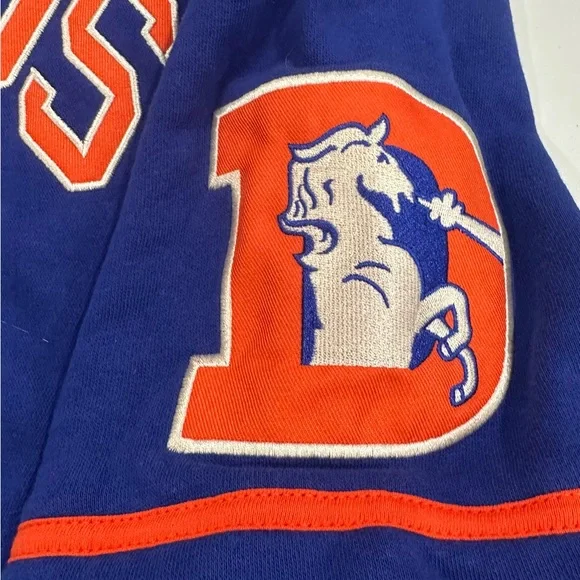 Broncos Blue and Orange Hoodie - Picture 3 of 6